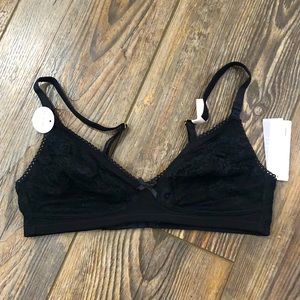 New! Rosie Pope nursing bra, black lace